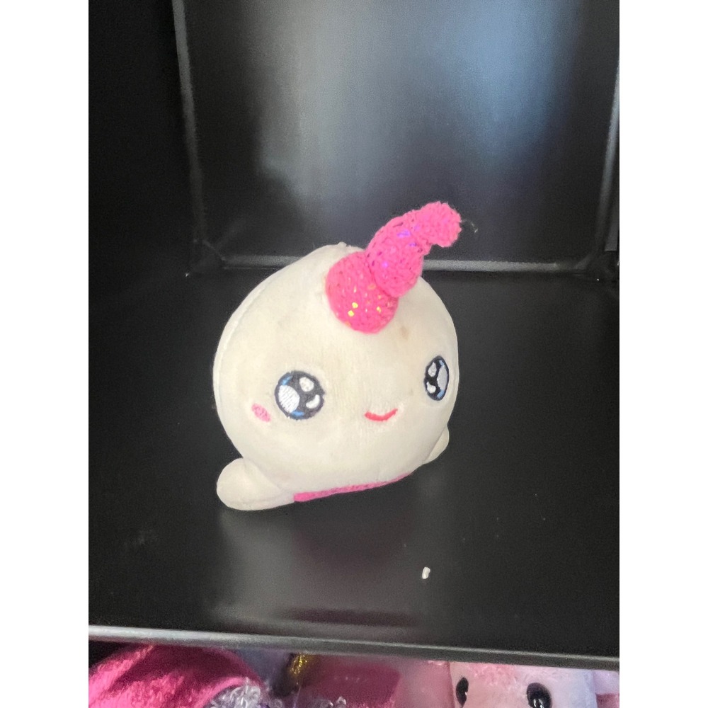 Bullsitoy‎ Plush Stuffed Animal Narwhal Toy Pink Sparkle Horn Cute Kawaii